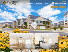 Tablet Screenshot of mayfield-place.com